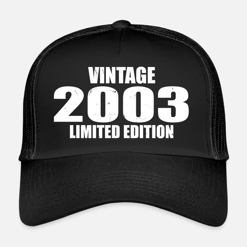Vintage 2003 Birthday 2003 Retro 2003 Trucker Cap