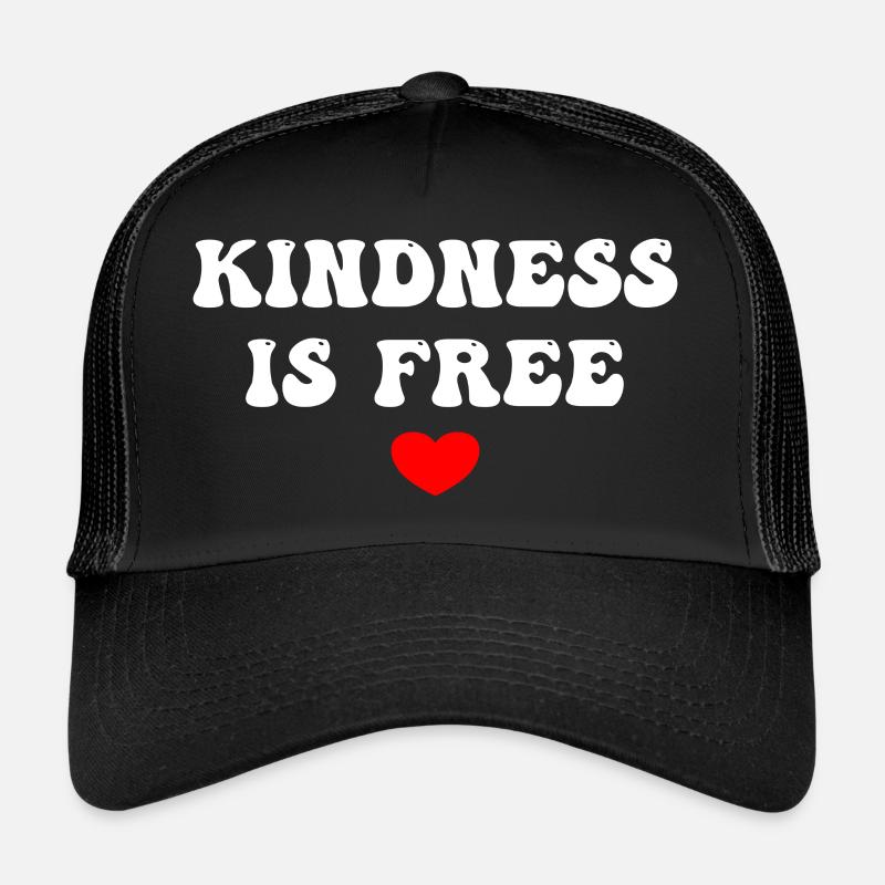 La gentillesse est gratuite Casquette trucker 