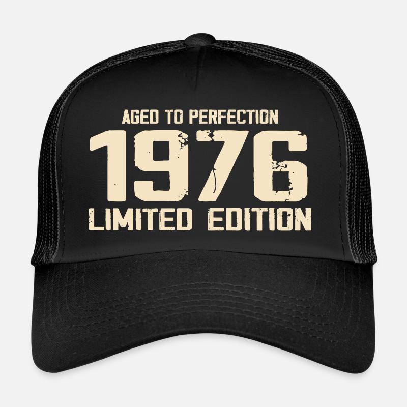 1976 Edition limitée 1976 Anniversaire 1976 Rétro Casquette trucker 