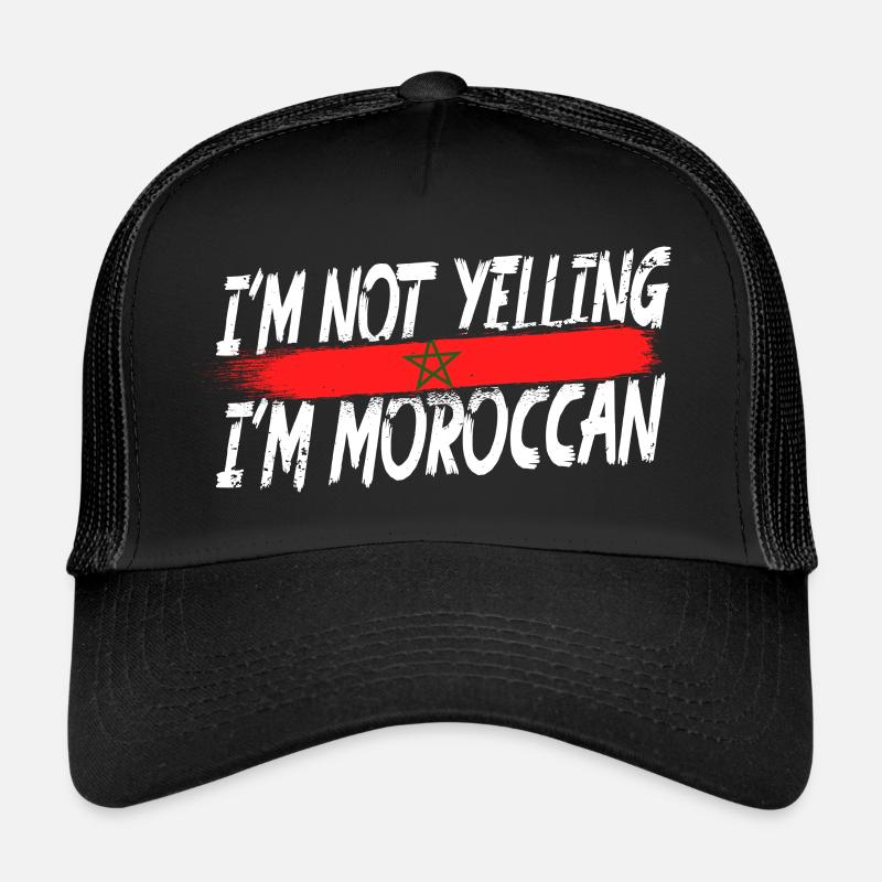 I´m not yelling I´m Moroccan Trucker Cap