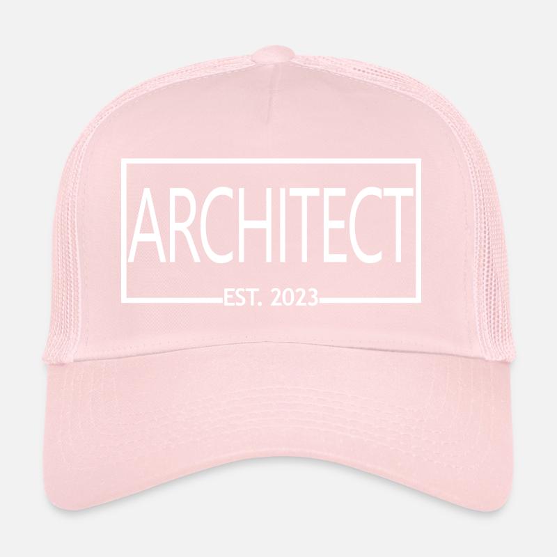 Architecte Est. 2023 Étudiant diplômé en architecture Casquette trucker 