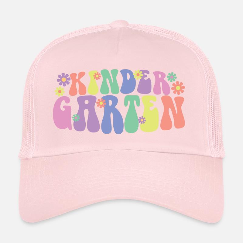 Cute Kindergarten Cool Pre-K Teacher & Pupils Gift Trucker Cap