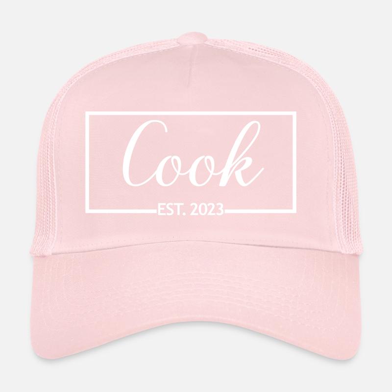 Cook Est. 2023 Graduated Culinary Art Student Trucker Cap