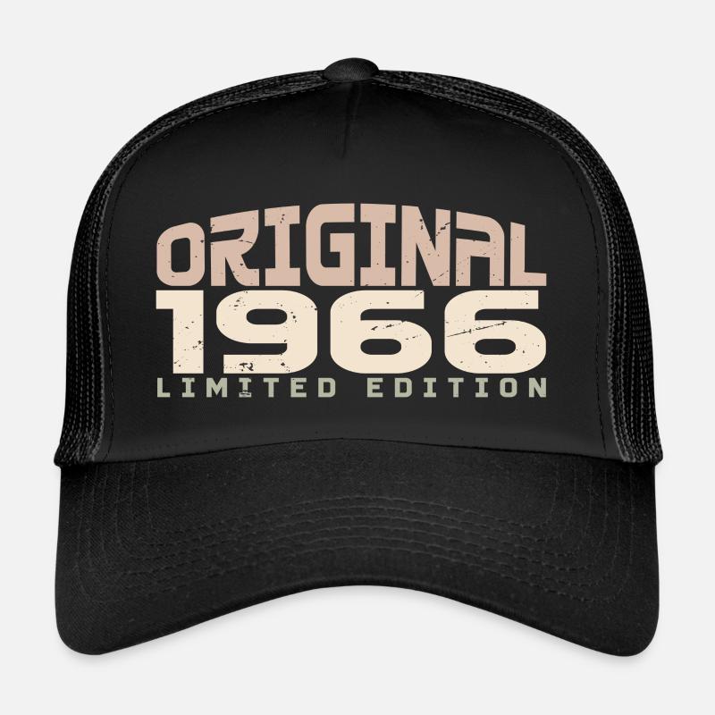 Vintage 1966 Limited Edition 1966 Anniversaire Casquette trucker 
