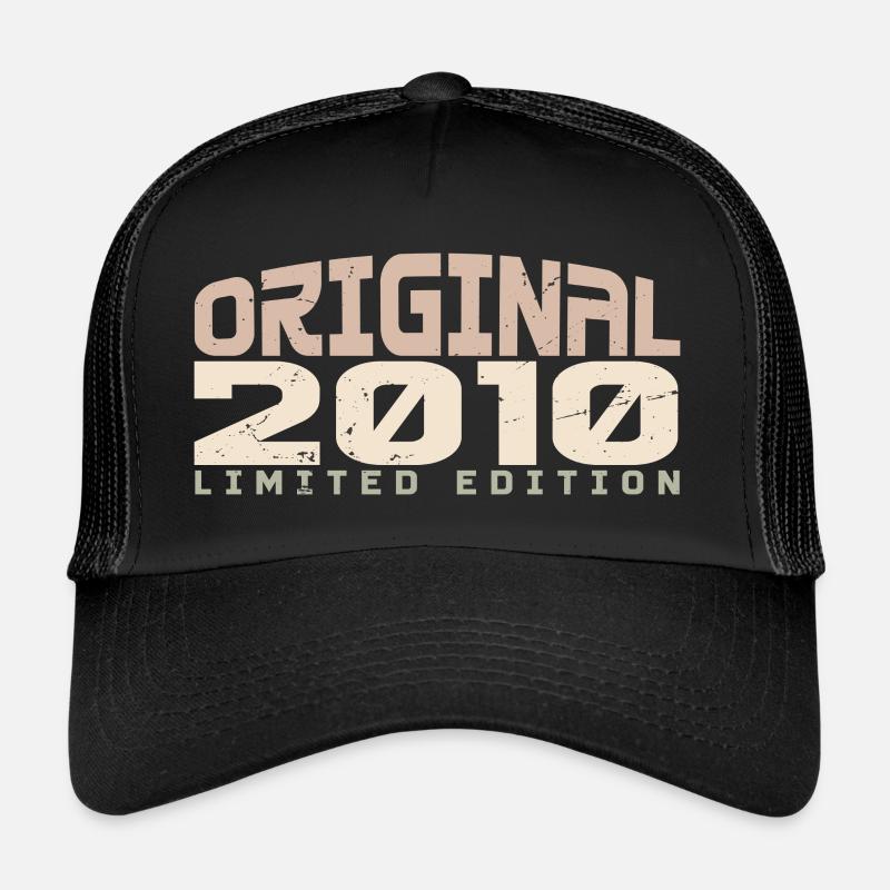 Millésime 2010 Édition Limitée 2010 Anniversaire Casquette trucker 