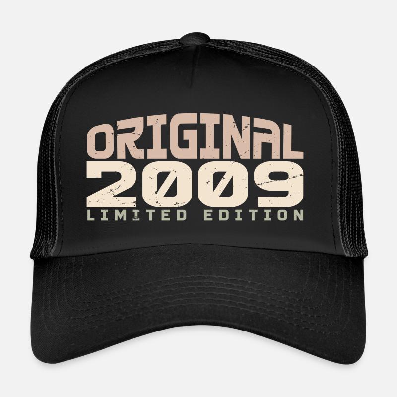 Millésime 2009 Édition Limitée 2009 Anniversaire Casquette trucker 