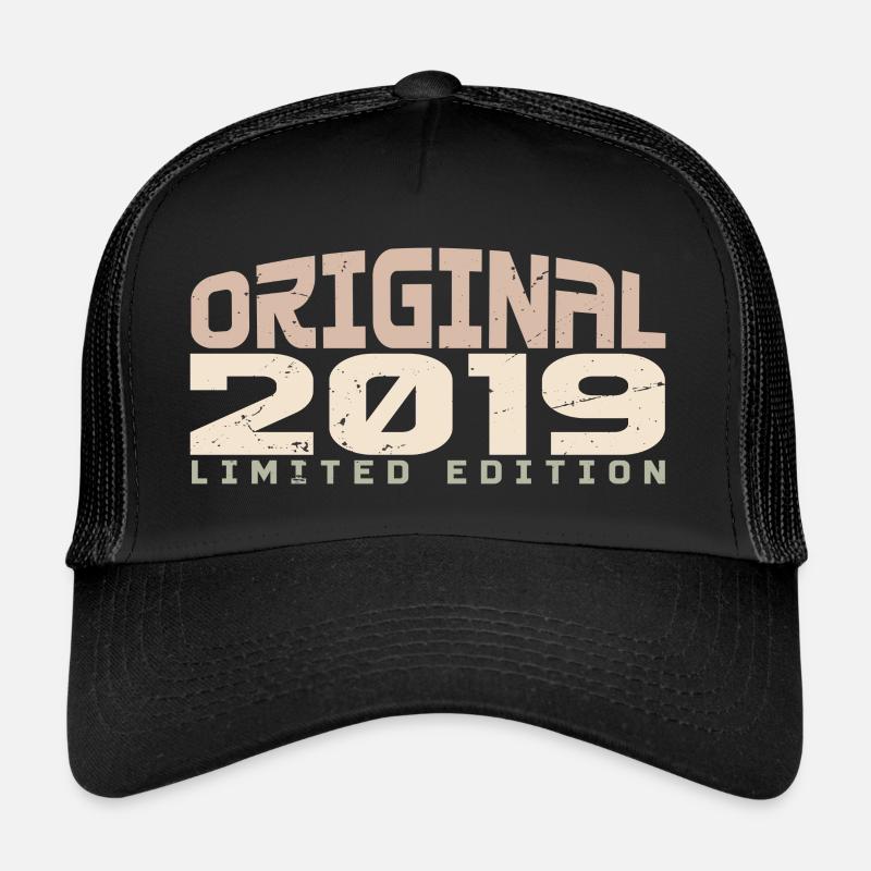Millésime 2019 Édition Limitée 2019 Anniversaire Casquette trucker 