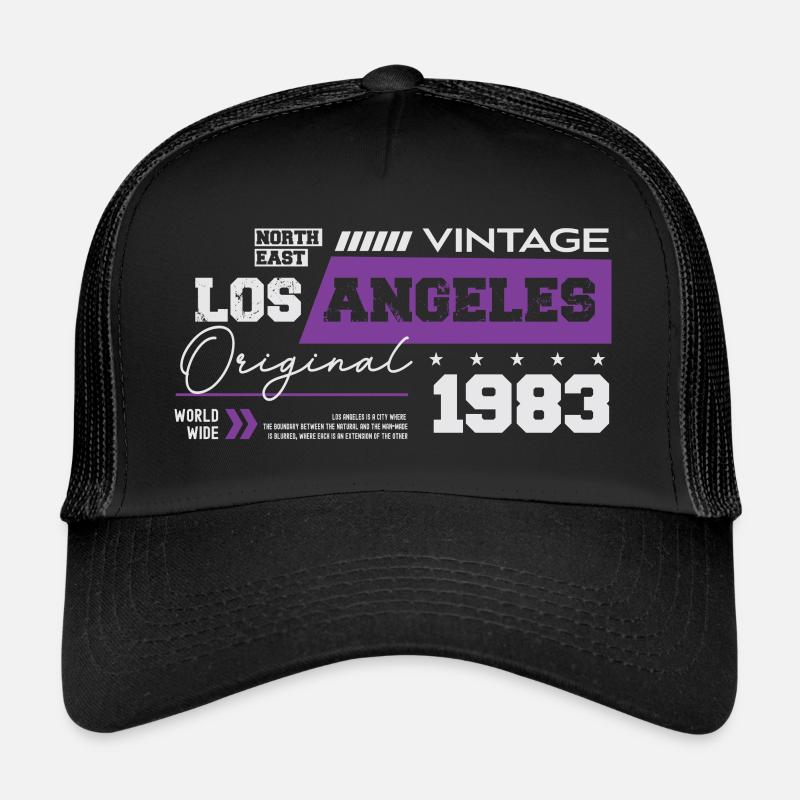 1983 Vintage Born Legend 41 Anniversaire Casquette trucker 