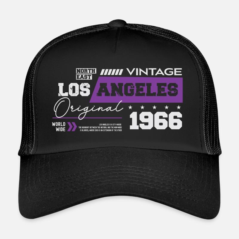 1966 Vintage Born Legend 58 Birthday Trucker Cap
