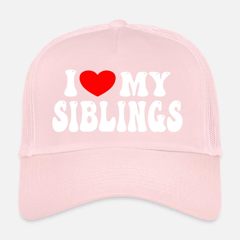 J’aime mes frères et sœurs Casquette trucker 