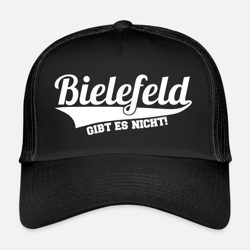 Bielefeld - Trucker Cap - Schwarz/Schwarz