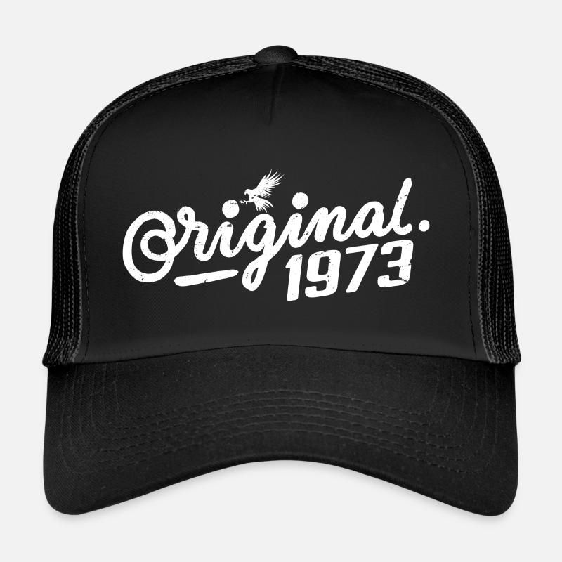 Cadeau d’anniversaire original 1973 - Vintage 1973 Casquette trucker 