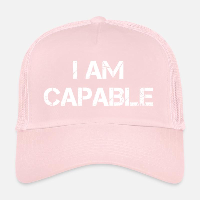 Je suis capable Casquette trucker 