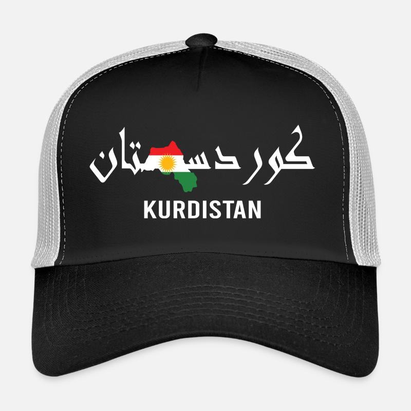 Kurdistan Flagge Bakur Bashur Rojava Rojhlt Newroz Trucker Cap