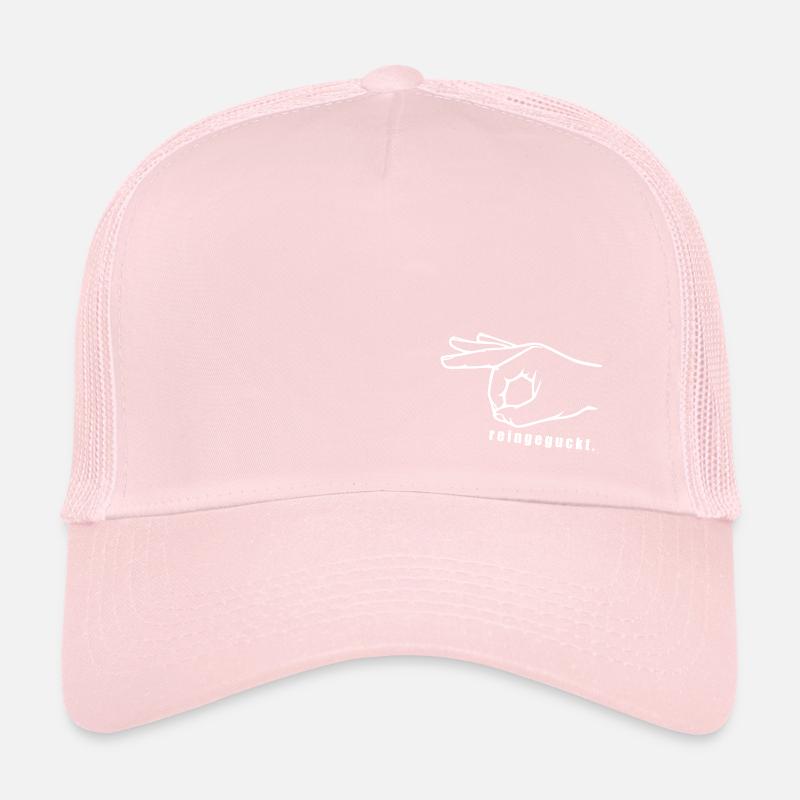 tourné en [blanc] Casquette trucker 