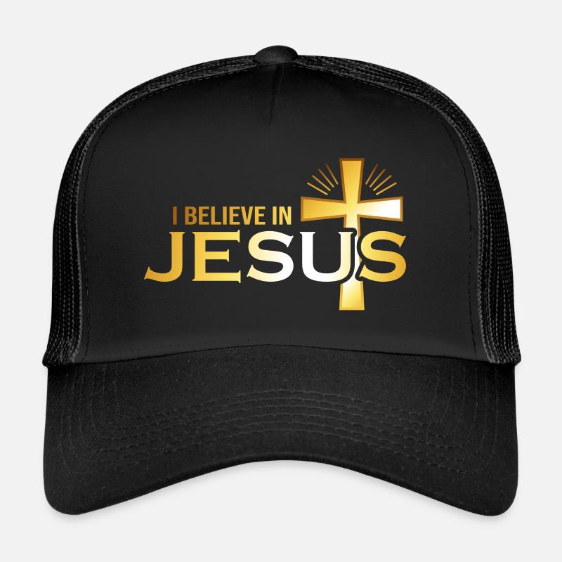 Ich glaube an Jesus - Christliche Geschenkidee Trucker Cap