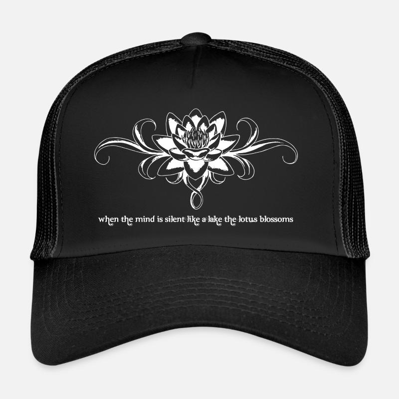Fleur de lotus Casquette trucker 