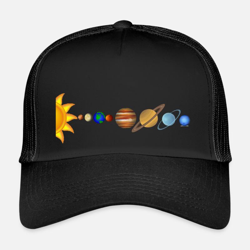 Système solaire Casquette trucker 
