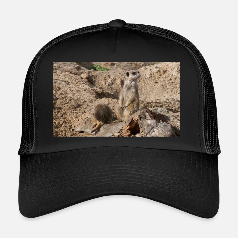 Zwei Erdmännchen Trucker Cap