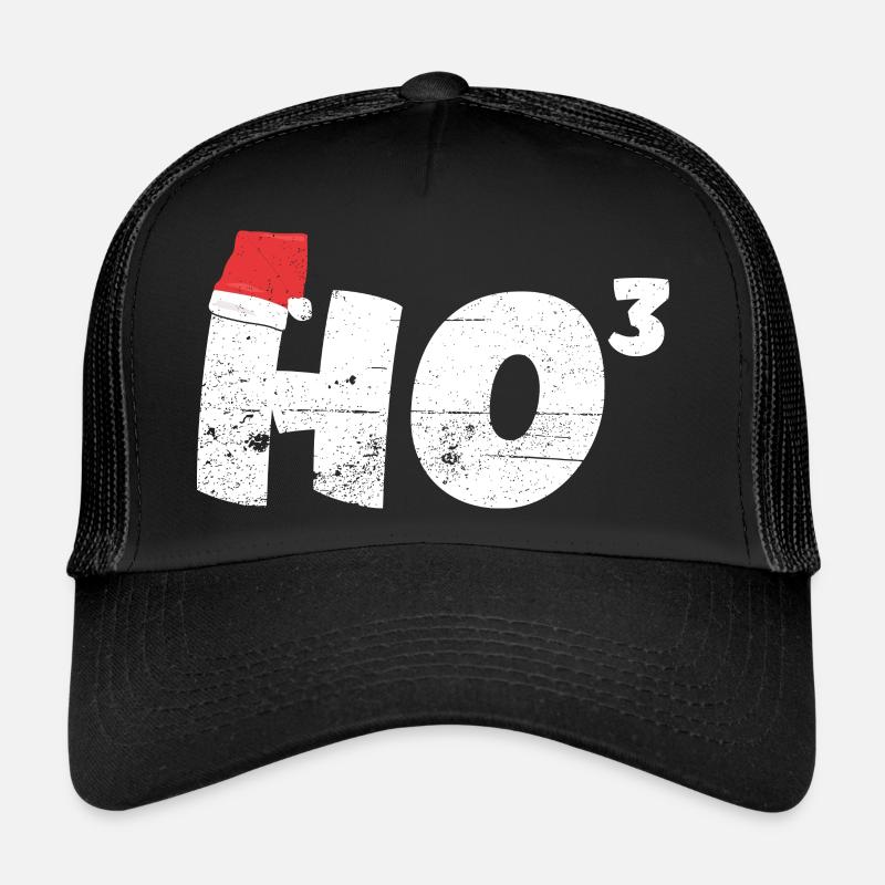 Ho 3 Professeur de mathématiques de Noël Santa HO HO HO Casquette trucker 