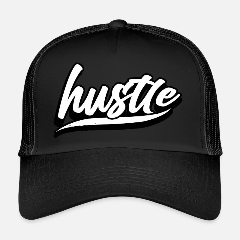 hustle hustler hustlen boss boss boss boss boss boss level u Casquette trucker 