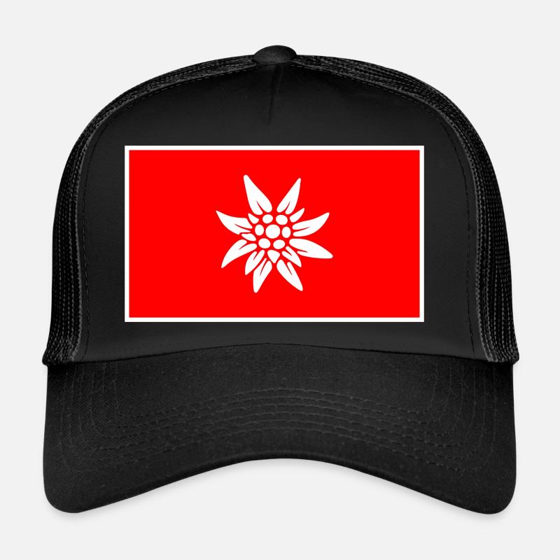 Drapeau suisse Casquette trucker 