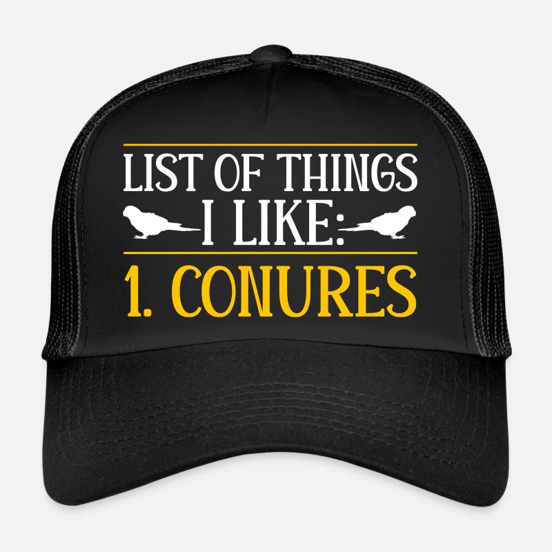 Molinasittich Parrot Bird Sun Parakeet Trucker Cap