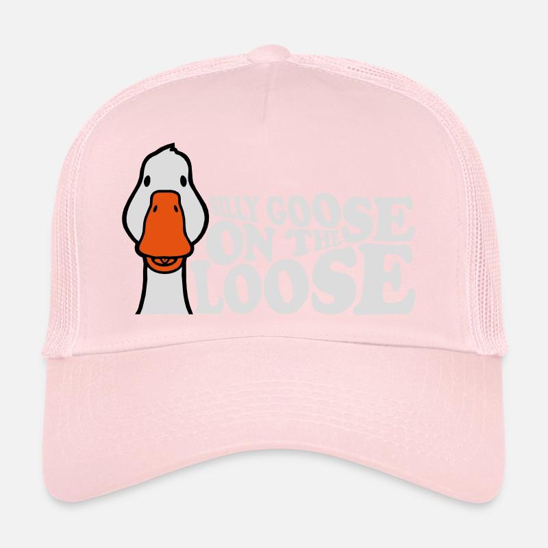 goose on the loose Trucker Cap