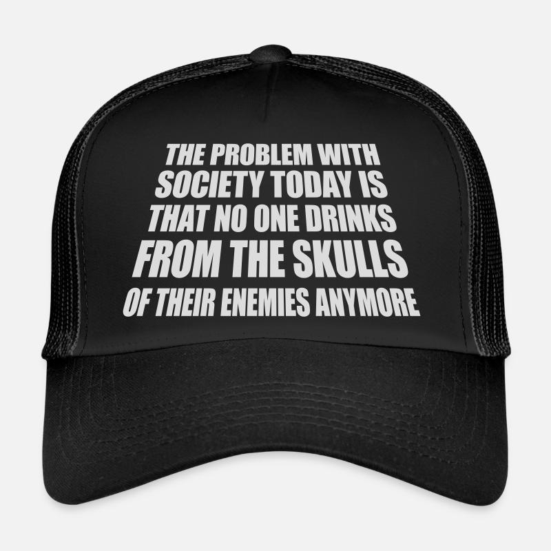 boissons de crânes ennemis Casquette trucker 