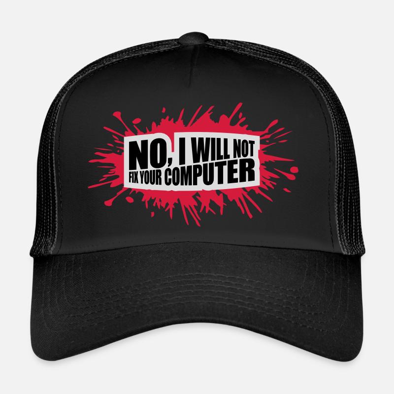 Ne pas réparer votre ordinateur Casquette trucker 