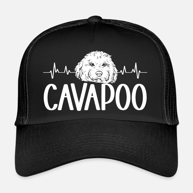 Cavapoo Cavoodle Capoodle Chien Casquette trucker 
