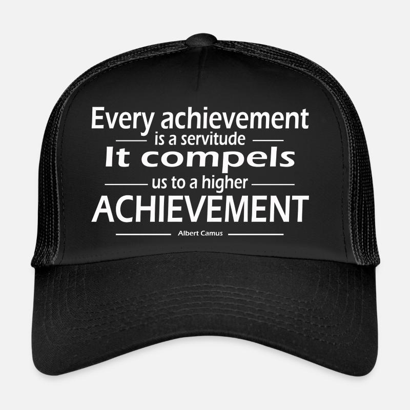 réalisation ervitude réalisation Albert Camus Casquette trucker 