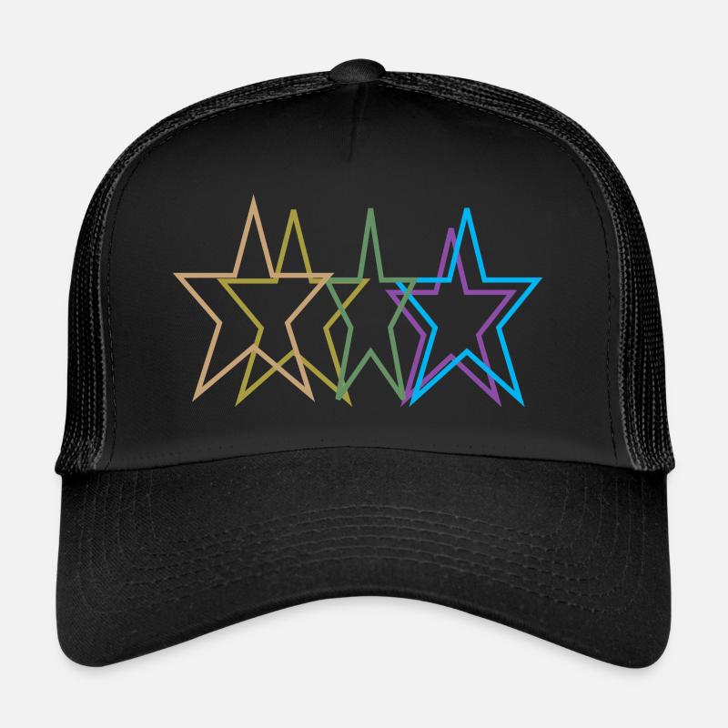 Bunte Sterne Bild12 Trucker Cap