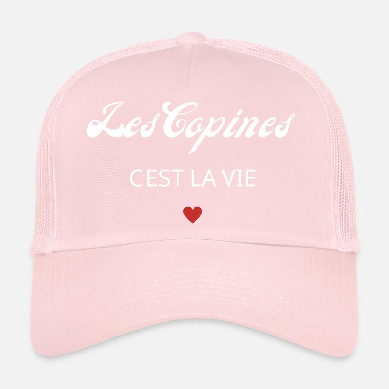Les copines c'est la vie Casquette trucker 