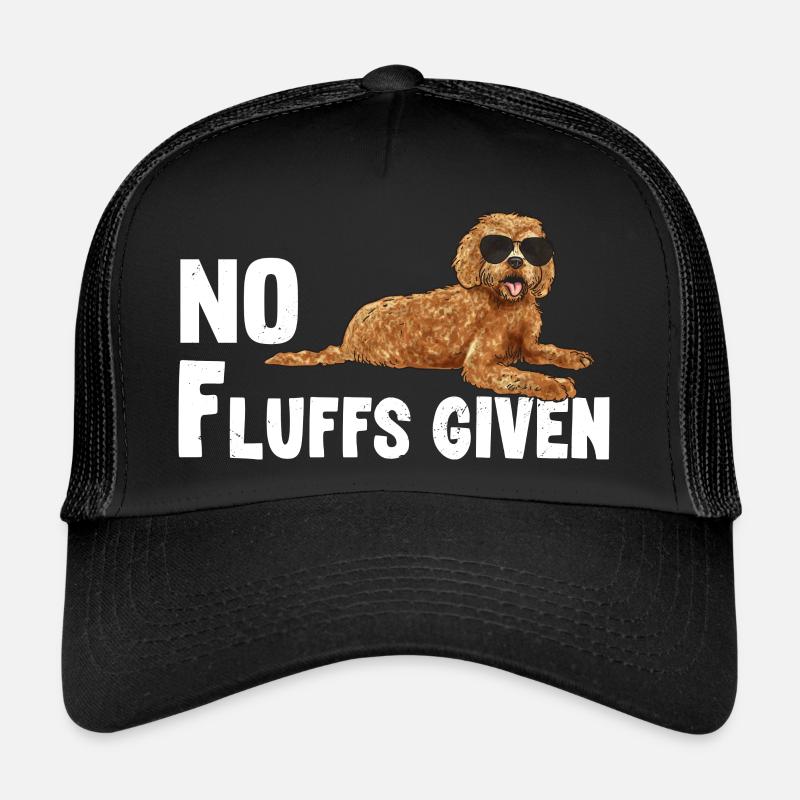 Labradoodle Hund - Trucker Cap - Schwarz/Schwarz