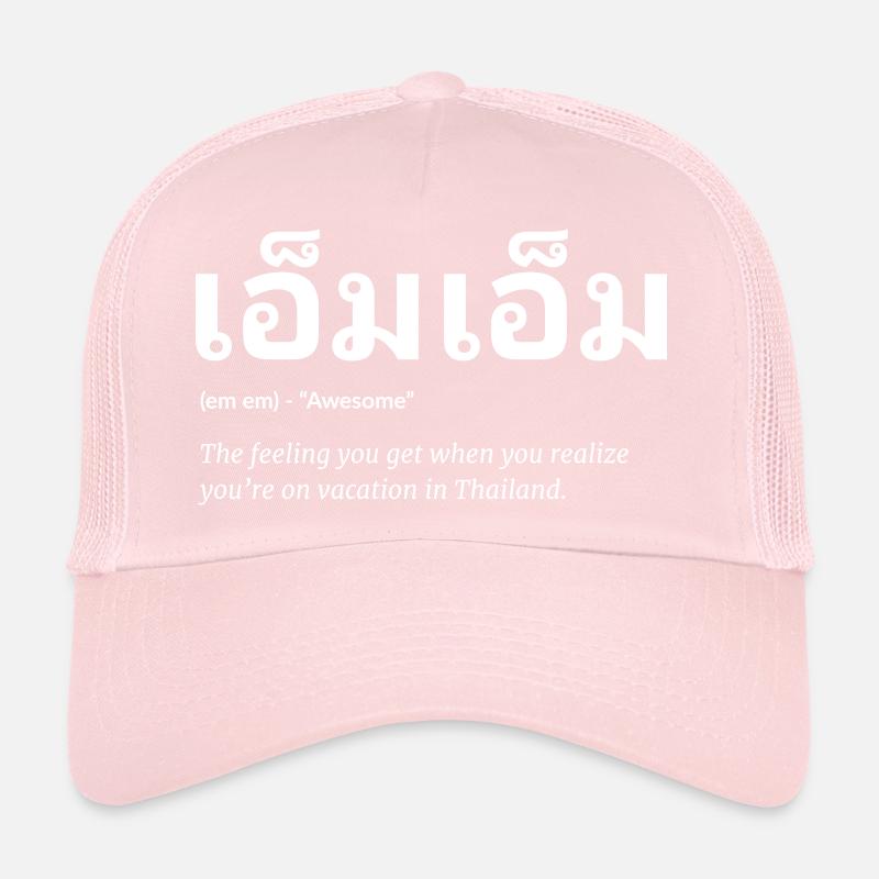 Thailand Thai Spruch Trucker Cap