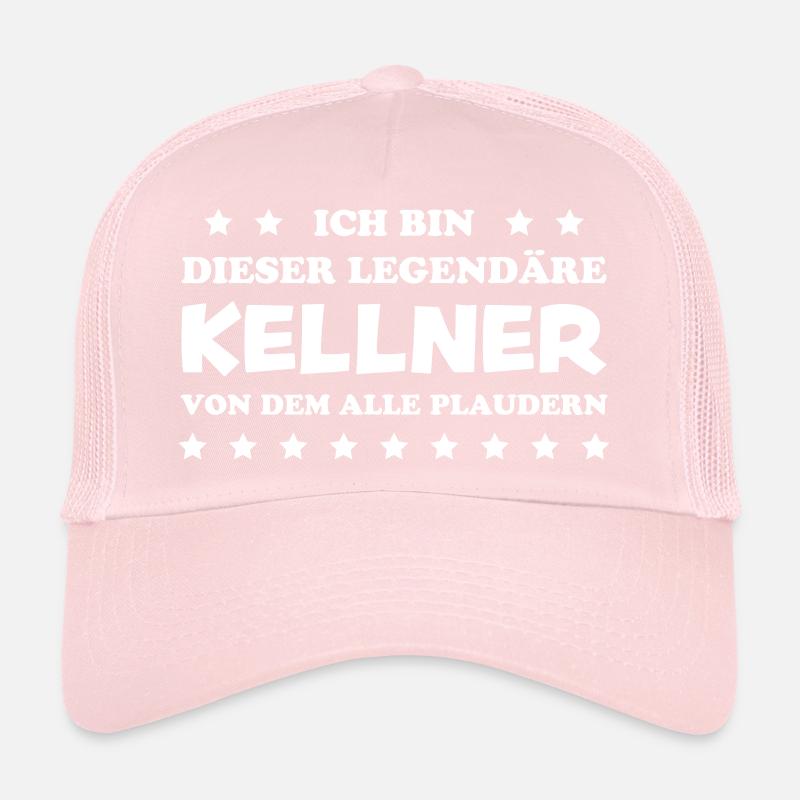 Kellner Lustige Spruch Service Restaurant Geschenk Trucker Cap