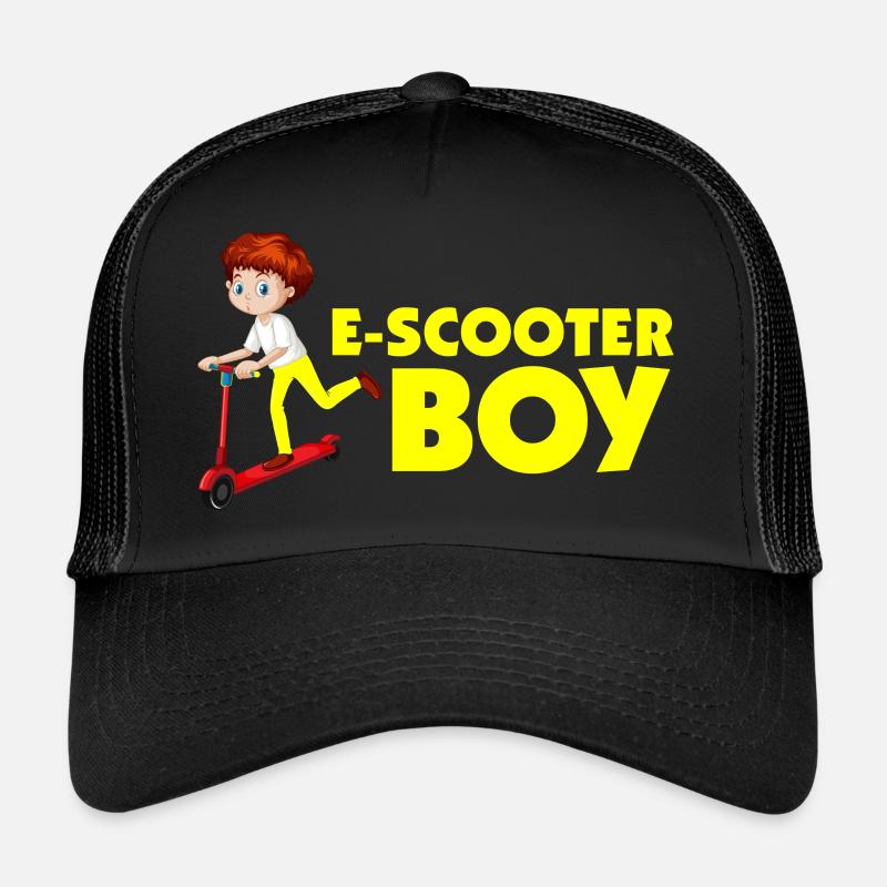 E-Scooter Roller Scooter Trucker Cap