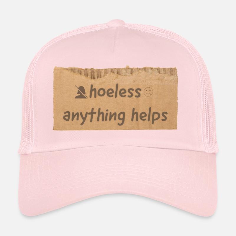 Signe sans hoeless Casquette trucker 