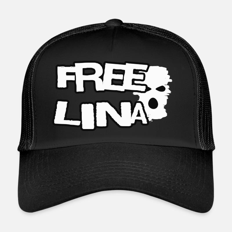 Free LINA - Trucker Cap - Schwarz/Schwarz