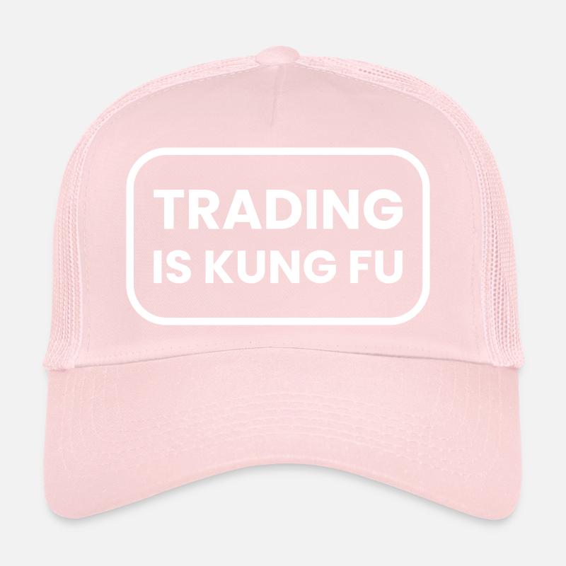 Le trading est Kung Fu Casquette trucker 