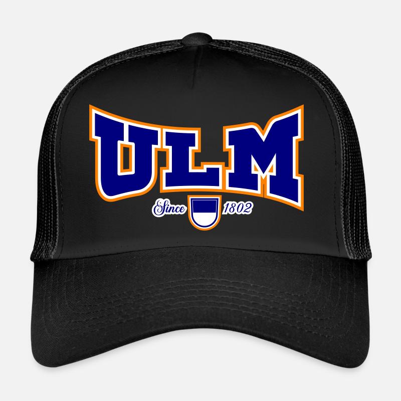 ULM - Trucker Cap - Schwarz/Schwarz