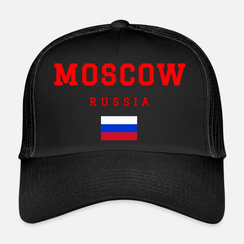 Moscow Russland Trucker Cap