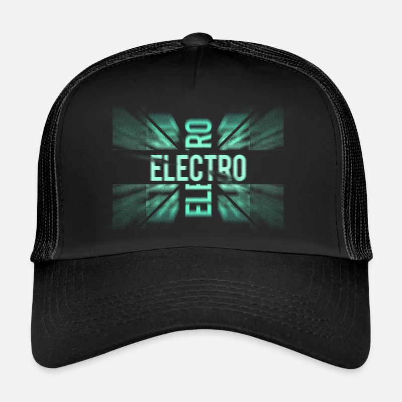 Electro Techno Rave DJ Festival Casquette trucker 