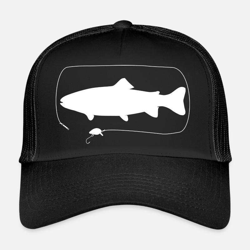 Trout with wobbler Trucker Cap