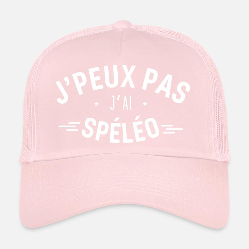 J peux pas j ai Spéléo Casquette trucker 