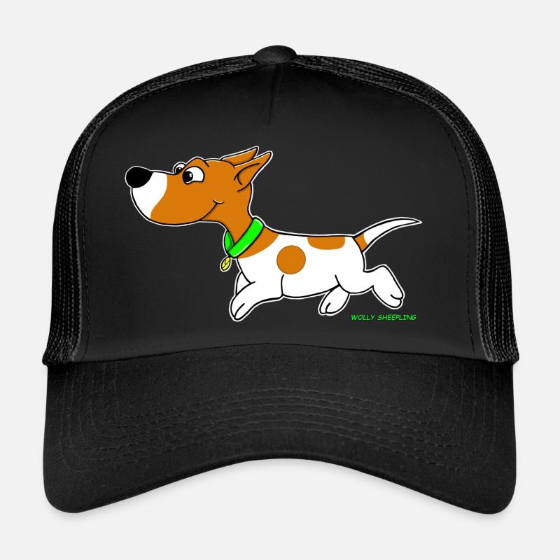 Mignon Jack Russel Comic Wolly Sheepling Gaming Casquette trucker 