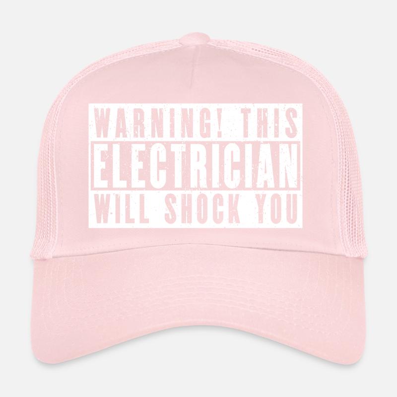Warnung! Dieser Elektriker wird Sie schocken Trucker Cap