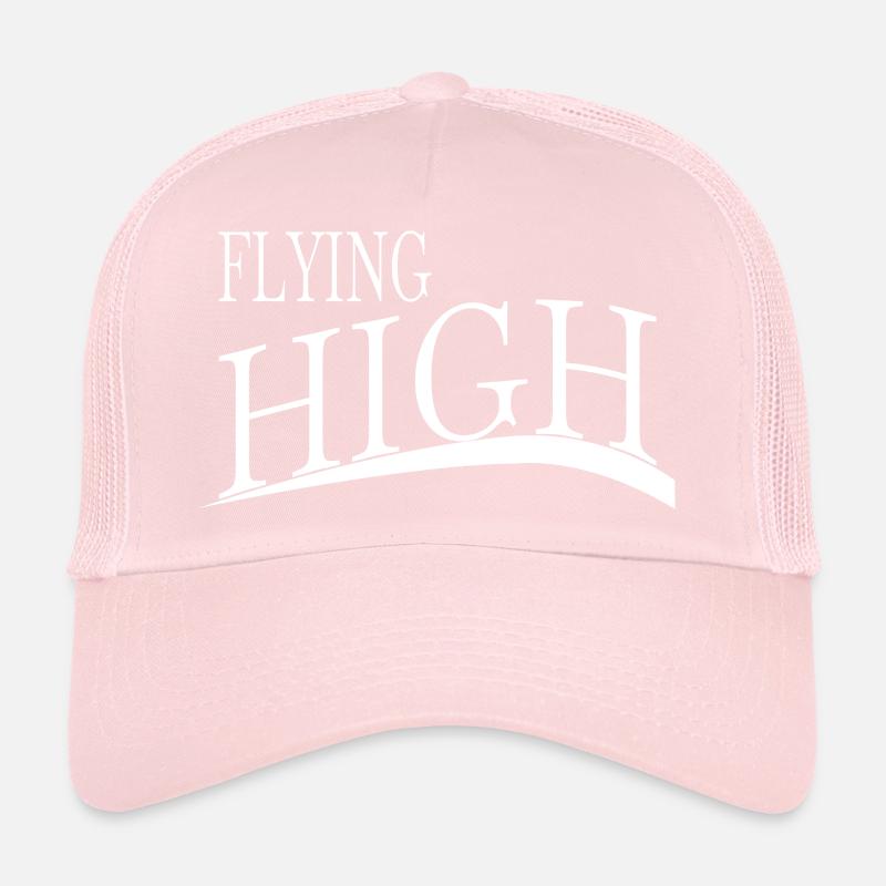 sayings sky watching commercial pilot awesome Trucker Cap
