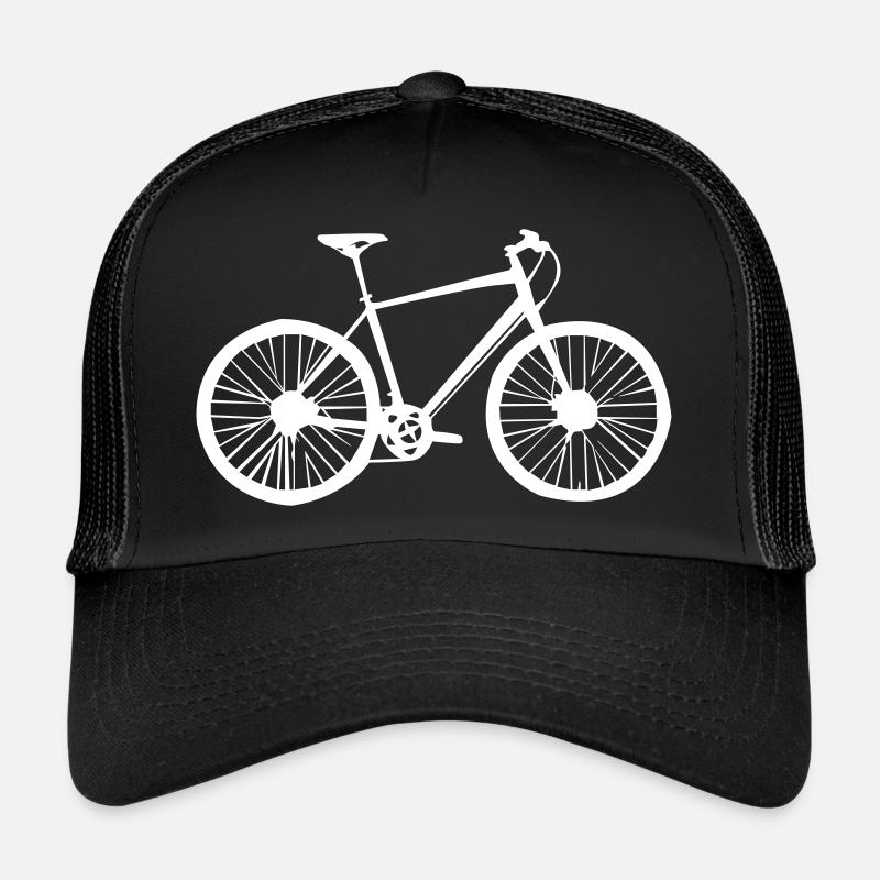 fahrrad rad - Trucker Cap - Schwarz/Schwarz